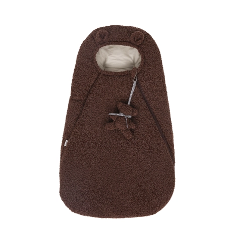 Śpiworek Miu-Mio Teddy Chocolate do wózka i fotelika 80 cm